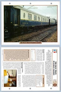 The Blue Train Pullman Saloon- Luxury Trains - Legendary Trains Maxi Card - Picture 1 of 1