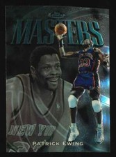 1997-98 Topps Finest Embossed #124 Patrick Ewing Knicks (Silver/Uncommon 1:16)