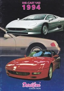Catalogue DETAIL CARS - Die-cast 1:43 - ita/eng/deu/fra/esp/jap - 1994 - Foto 1 di 6