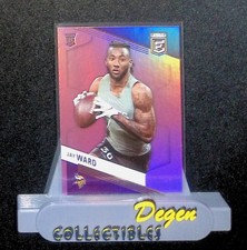 Jay Ward 2023 Panini Donruss Elite Football RC Maroon #152 Vikings