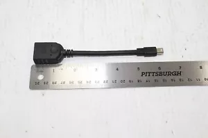 Female Display Port To Male Mini Display Port Passive 6 Inches - Picture 1 of 5