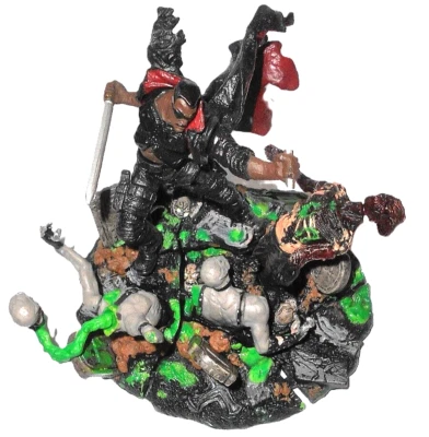 Figura Marvel Universe Fábrica Blade Cazador de Vampiros 2005 Toybiz Toy Biz Legends Foto 1 de 4