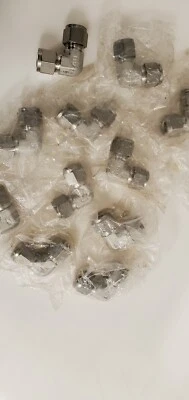 SSP Duolock 1/2" X 1/2" Tube OD Elbow 90° Degree 316 Stainless Steel UTS