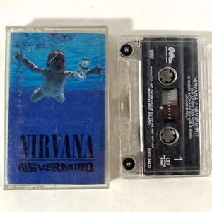 Nirvana Nevermind Cassette Tape 1991 Kurt Cobain DGCC-24425 Original US Tested - Imagen 1 de 5