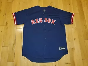 MAGLIA VINTAGE Majestic 6864 Nomar Garciaparra blu BOSTON RED SOX uomo MLB squadra XL - Foto 1 di 9