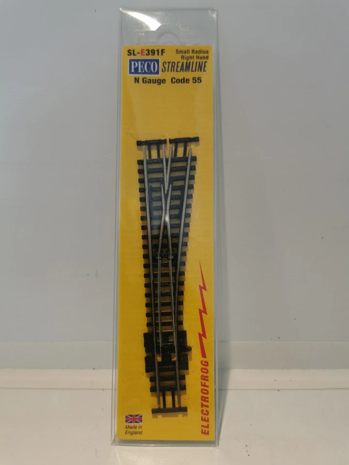 Peco Spur N SL-E391F kleiner Radius rechts Code 55 - Bild 1 von 1