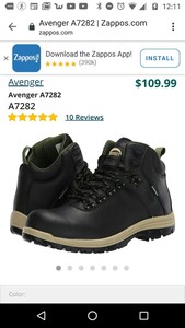zappos mens work boots