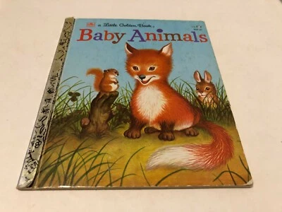 A Little Golden Book "BABY ANIMALS" 1956 Foto 1 de 4