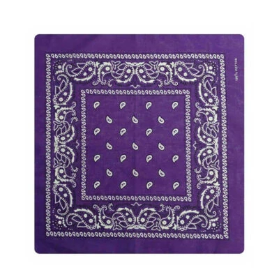 Máscara facial bandana 100% algodão estampa paisley dupla face cachecol cabeça pescoço 1-2 peças - Imagem 1 de 4