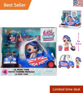 Kids' LOL Surprise Lil Music Tour Playset - Includes Cheeky Babe & 8 Surprises! - Picture 1 of 7