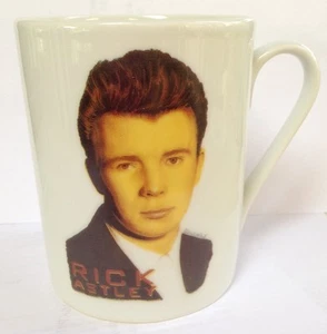 RICK ASTLEY CERAMIC MUG - Picture 1 of 1