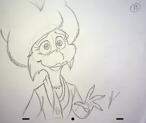 Green Eggs & Ham Production Art LEN SIMON Hand Drawn Layout Pencil Dr. Seuss #NN - Picture 1 of 2