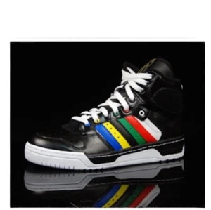 Adidas Conductor Hi Zapatillas Olímpicas Negras Blancas Para Hombre Talla 11.5 - Imagen 1 de 12
