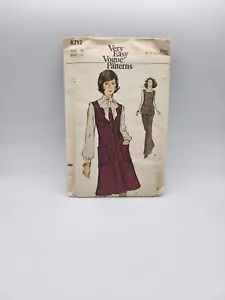 Very Easy Vogue 8712 Vintage Schnittmuster Gr. 12 Pullover Hosenanzug 70er Retro - Bild 1 von 3