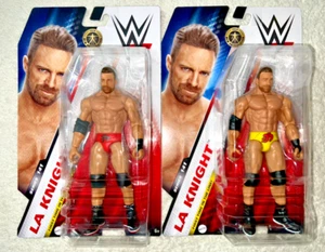 WWE SERIES 141 LA KNIGHT CHASE & BASE FIGURES 1ST TIME IN THE LINE  **NEW** - Picture 1 of 7