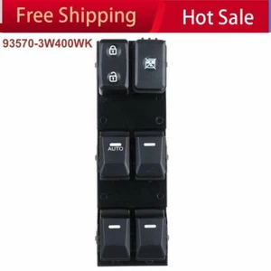 93570-3W400WK Main Power Window Switch Front Left Side For KIA Sportage 2011-16 - Picture 1 of 7