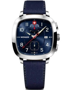 Wenger 01.1933.110 Mens Watch Vintage Sport Chronograph 40mm 5ATM - Picture 1 of 4