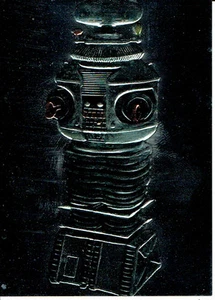 LOST IN SPACE CLASSIC ROBOMETALLIC CARD R1 - Picture 1 of 1