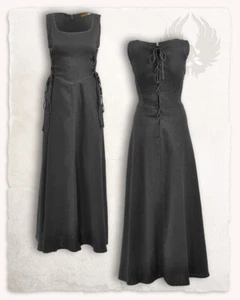 Vestido Uma lona negro - Imagen 1 de 2