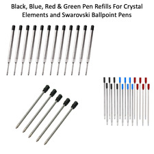 Black Blue Red Green Ballpoint Pen Refills Parker & Cross Compatible Ink 8513