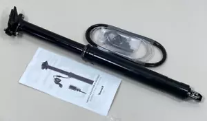 New TranzX Dropper Post Seatpost 34.9mm 496mm 170mm Travel Remote + Lever - Bild 1 von 1