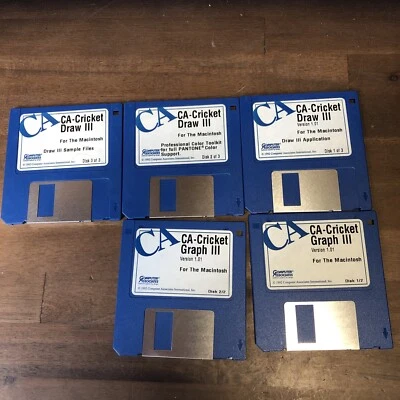 Vintage Computer Associates CA Grpah Cricket  1.01 For Macintosh - Image 1 of 2
