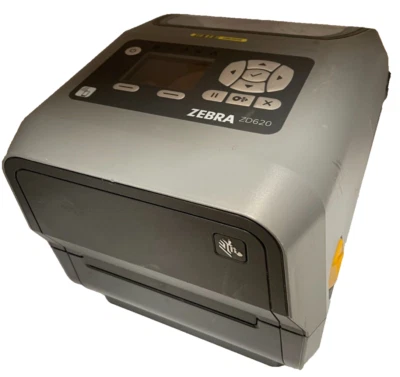 Zebra ZD620 ZD620t LCD Thermal Transfer Label Printer 200DPI ZD62142-T01L01EZ 1 - Image 1 of 4