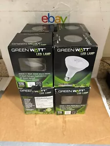 Green Watt Led Lamp par30 11 watt 3000k warm white 25.000 hours 8 Bulbs Total - Picture 1 of 6