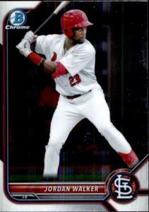 2022 Bowman Chrome Prospects #BCP-20 Jordan Walker NM-MT Cardinals - Bild 1 von 2