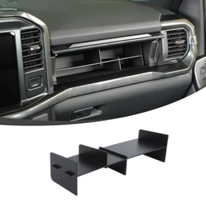 Passenger Co-Pilot Storage Insert Divider Panel Trim For Ford F150 2021-23 Black - Picture 1 of 13