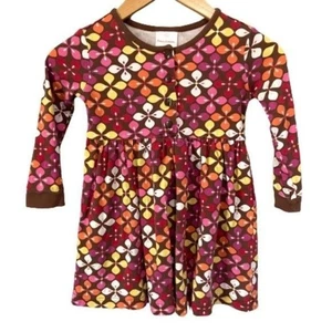Vestido Hanna Andersson Mod Floral Algodón Manga Larga Talla 5 - Imagen 1 de 6