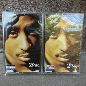 2PAC Greatest Hits Double Cassette- Death Row Records(1998) Rare/Sealed! 2x - Picture 1 of 5