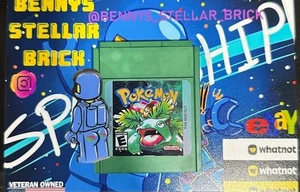 Lego GameBoy 72046 Upgrade Pokemon Green Holographic Game Cart Upgrade Kit! - Picture 1 of 1