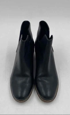 Женские черные кожаные ботильоны Cole Haan Abbot D44240 с круглым носком размер 7,5B - Изображение 1 из 4