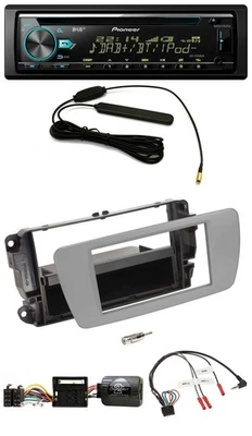 Pioneer CD MP3 Lenkrad DAB USB Autoradio für Seat Ibiza dublingrau - Bild 1 von 4