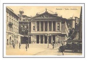 #315 Stampa 29,6 CM. x 20,9 Cm. Savona - Teatro Chiabrera - Picture 1 of 1