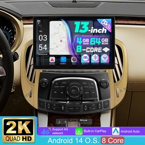 Radio estéreo para automóvil 13,1"" Android 14 2K Carplay para Buick Lacrosse 2010-2013 4+64G - Imagen 1 de 18