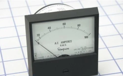 17706 Simpson Electric Panel Meters & Gauges, Century Series Panel Meter, - Image 1 of 1