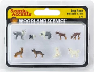 Woodland Scenics Hundepaket - HO-Scale - Bild 1 von 1