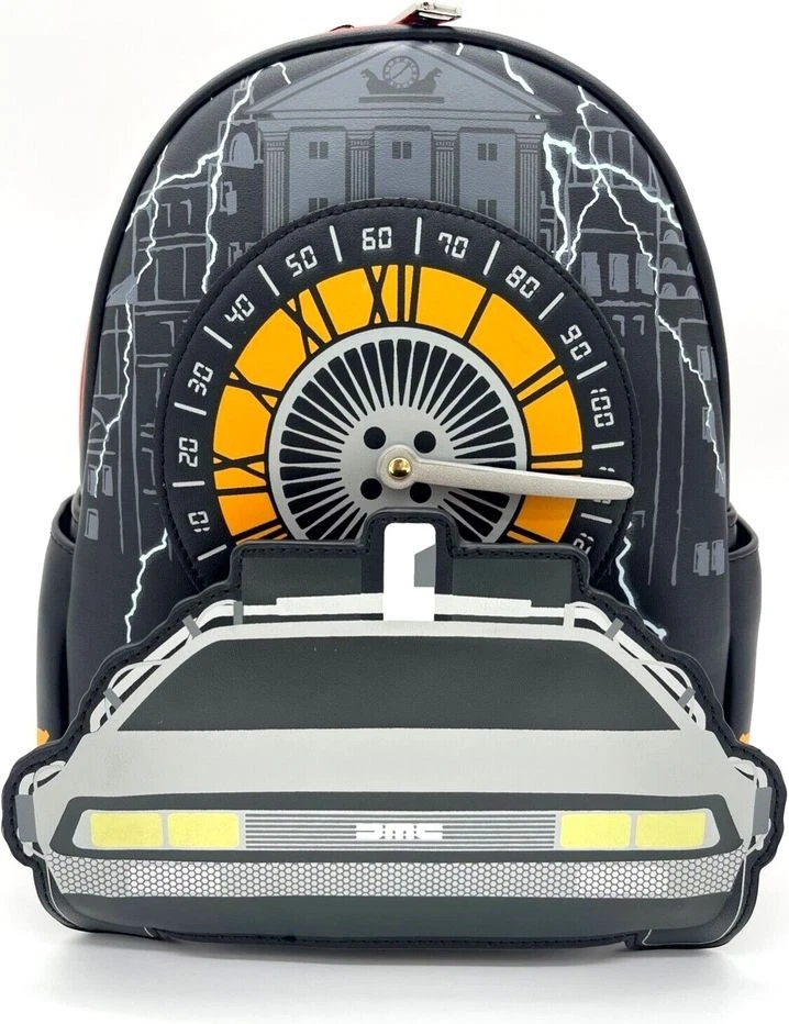 Gadget - Back To The Future: Loungefly - 40Th Anniversary Mini Backpack - Lounge