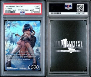 Final Fantasy TCG: Vesvia - Legacy Collection Full Art Foil (PSA 9 GEM MINT) - Picture 1 of 1