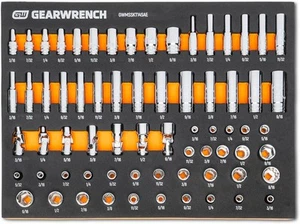 GEARWRENCH 68 Piece 1/4” Drive Master SAE Socket Set in Foam Storage One Size - Bild 1 von 6