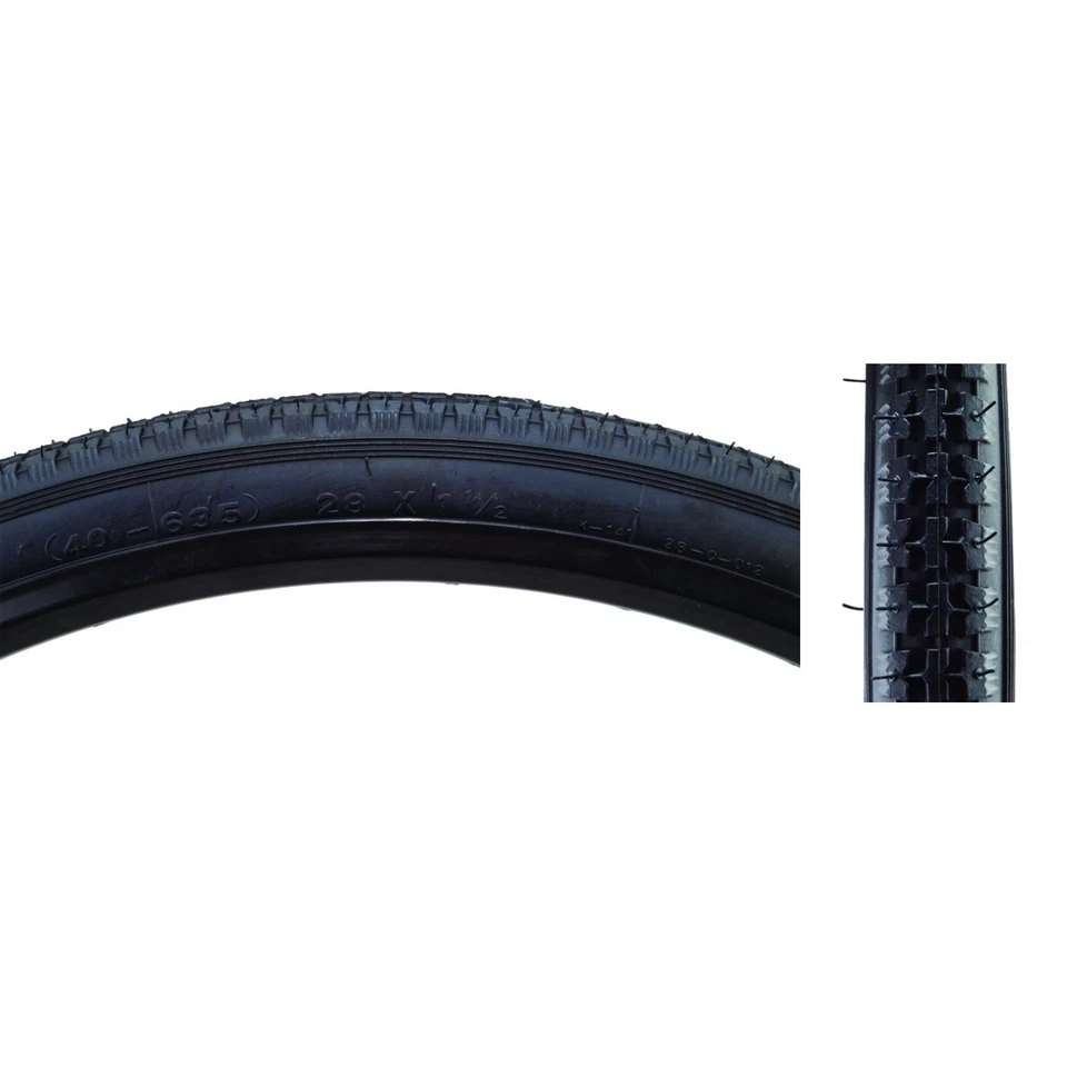 SUNLITE Street TIRE SUNLT 28x1-1/2 BK/BK STREET K14140-635 WIRE - Image 1 of 1
