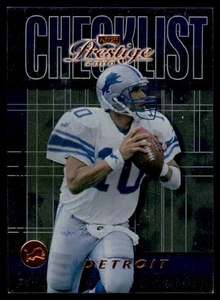 2000 Playoff Prestige Team Checklist #CL11 Charlie Batch Lions - Picture 1 of 2