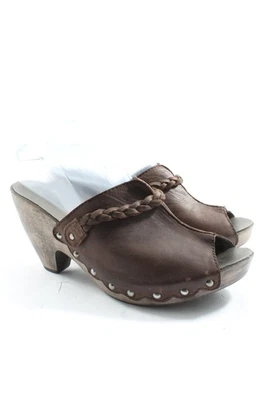 BOCAGE Mule à talon Dames Mule T EU 38 brun style décontracté - Photo 1/4