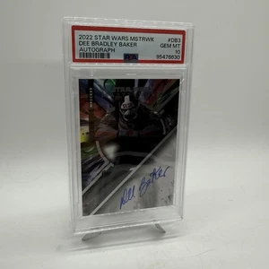 Dee Bradley Baker Wrecker 2022 Topps Star Wars Masterwork Auto PSA 10 Gem MT - Bild 1 von 2
