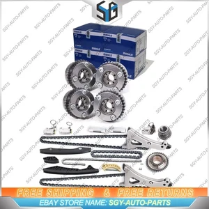 Timing Chain +Camshaft Adjuster Kit for Mercedes-Benz S550 M278 GL550 GL450 4.7T - Picture 1 of 7