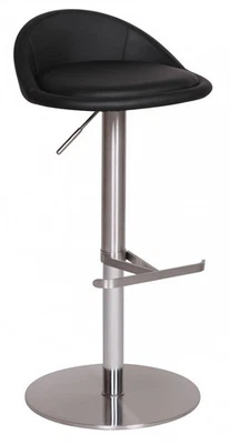 WOHNLING Barhocker Schwarz Barstuhl Tresenstuhl Design Bistrohocker Modern - Bild 1 von 4
