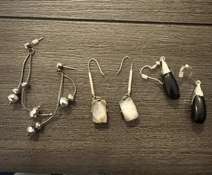 Konvolut 3 Paar Ohrhänger - Bild 1 von 5