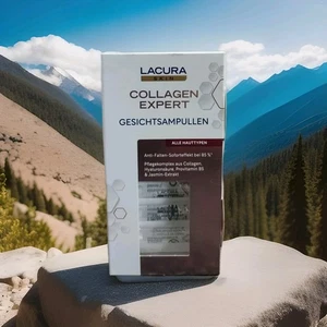 LACURA COLLAGEN EXPERT GESICHTSAMPULLEN ALLE HAUTTYPEN ANTI-FALTEN SOFORT EFFECT - Bild 1 von 2